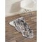 Homeroots 2 x 2 x 3 in. New Zealand Single Sheepskin Rug Gradient Grey 293186 - alternate 2